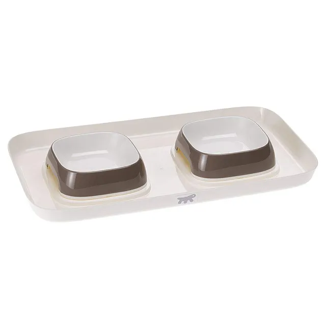 ferplast-glam-tray-futternapf-400-ml-grau-40x23x4-5-cm image 1