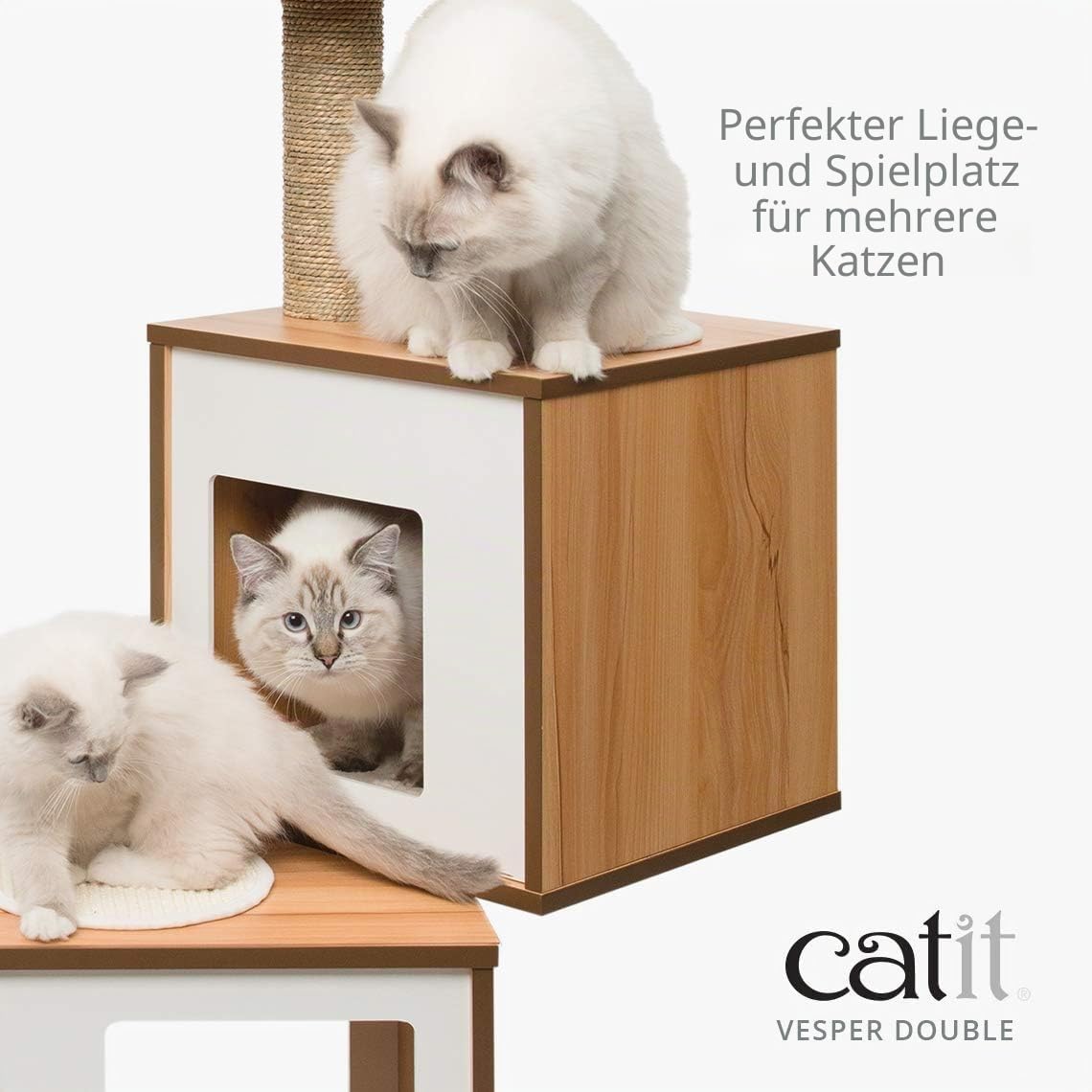 catit-vesper-double-52048-katzenm-bel-walnuss-zwei-kubus-h-hlen-mit-plattform image 4