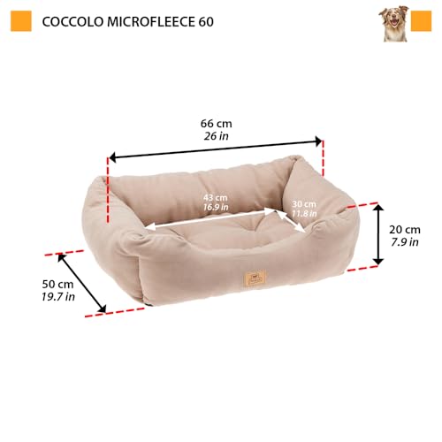 ferplast-coccolo-60-hundesofa-katzenbett-aus-microfleece-66-x-50-x-h-20-cm-taupe image 8