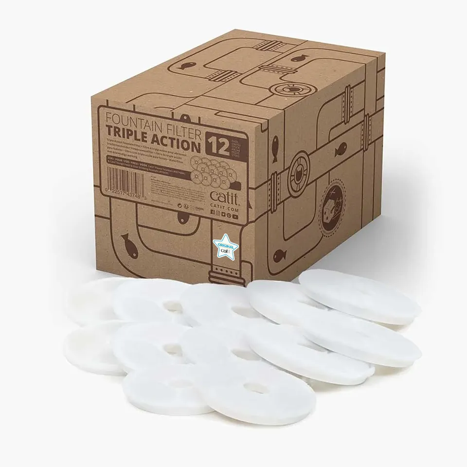 catit-triple-action-filter-12er-pack-ersatzfilter-f-r-blumentrinkbrunnen image 1