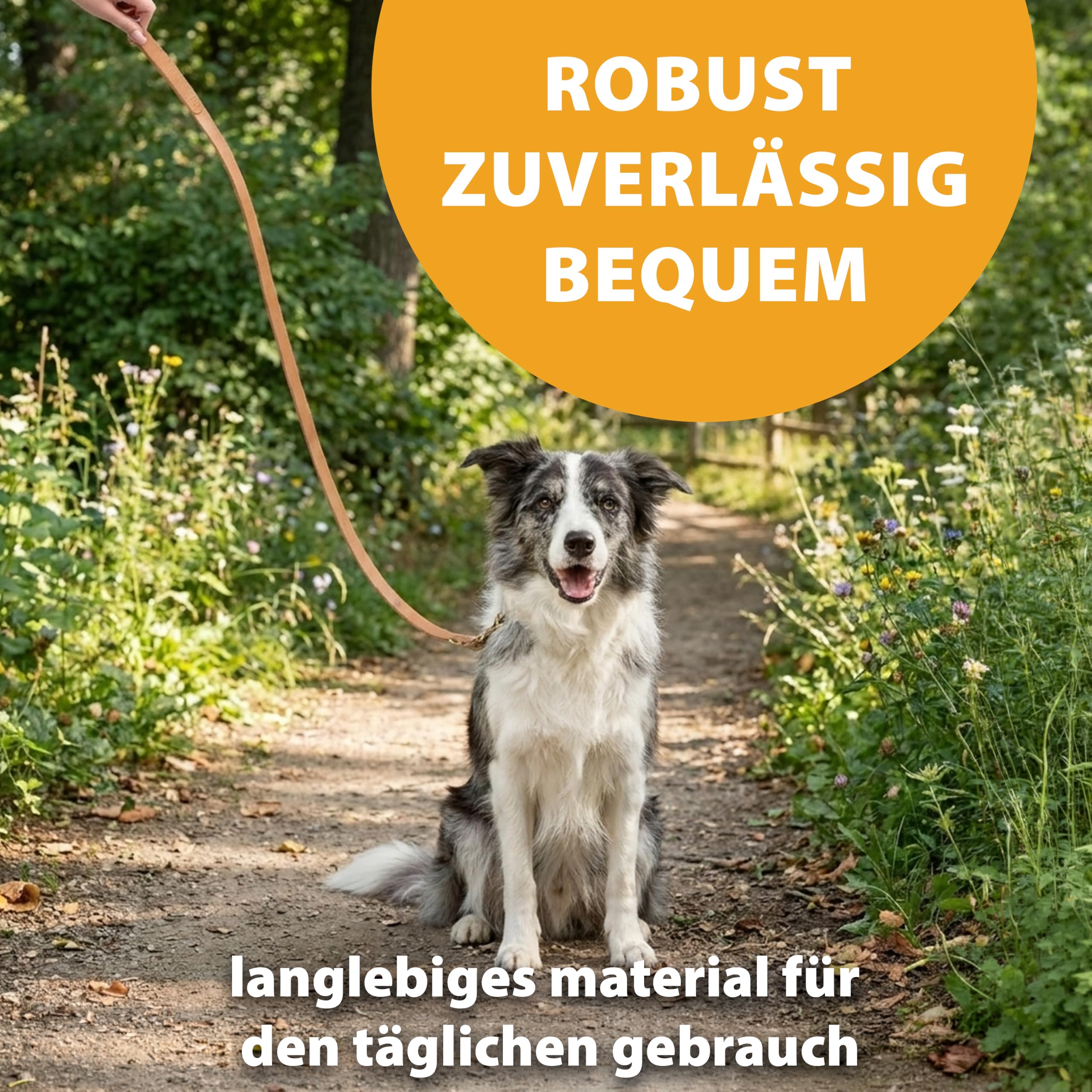 ferplast-natural-hundeleine-aus-echtleder-strapazierf-hig-beige-schwarz image 6