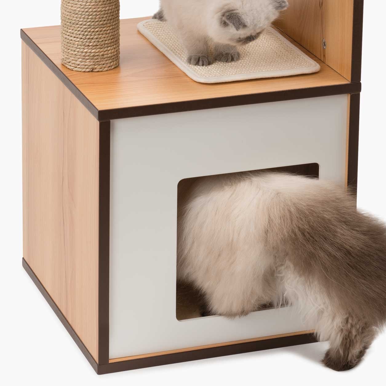 catit-vesper-box-52075-katzenm-bel-klein-walnuss-kubus-h-hle-mit-kissen image 4