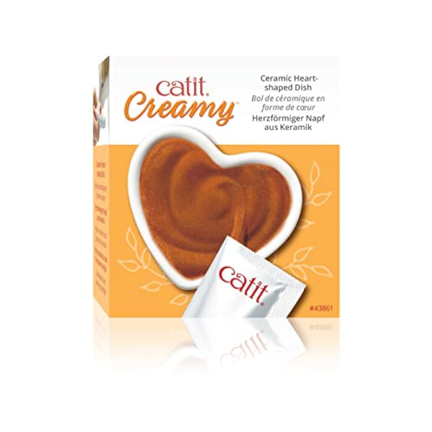 catit-creamy-herz-keramikschale-f-r-katzen-leckerlis image 1