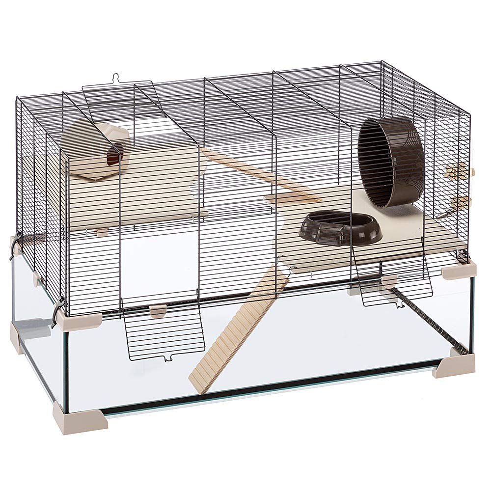 ferplast-karat-80-nagarium-hamster-und-m-useheim-glasbecken image 5