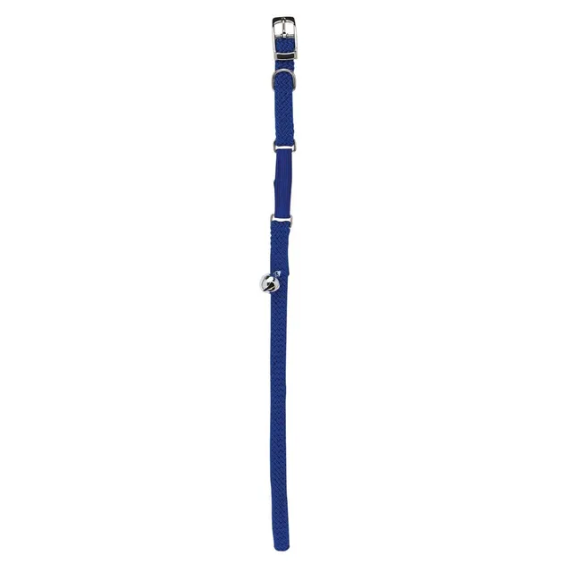 kerbl-pet-katzenhalsband-blau-10-mm-x-30-cm-mit-gummizug image 1