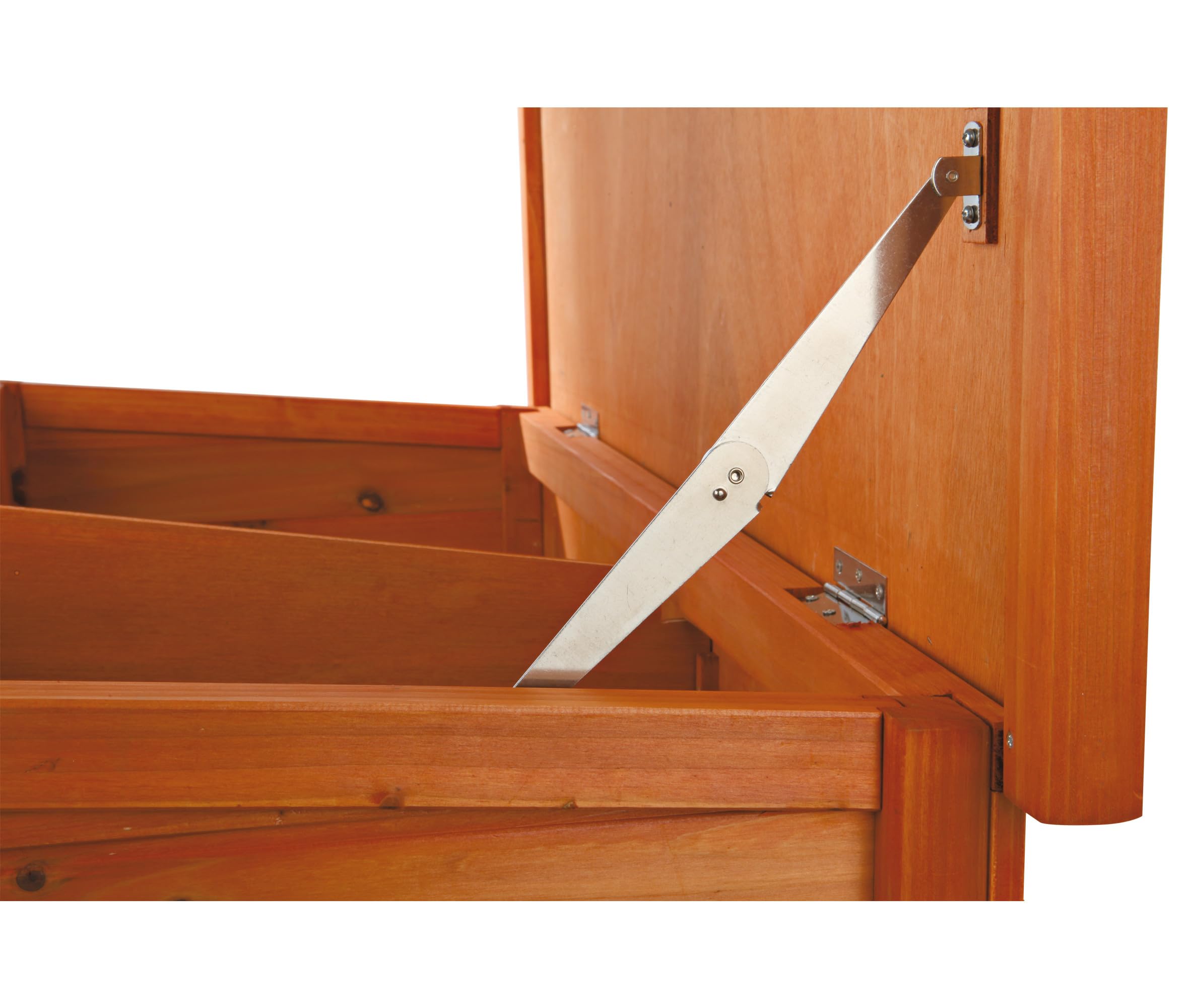 trixie-natura-kleintierstall-mit-freilaufgehege-116-x-97-x-63-cm-braun image 7