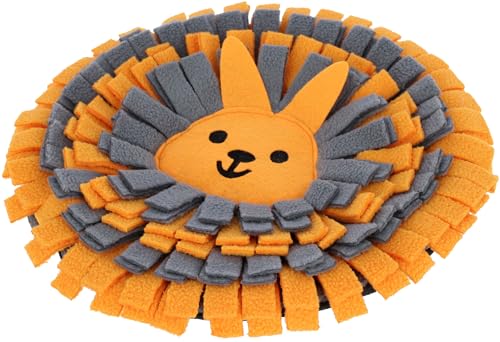 kerbl-pet-schn-ffelteppich-f-r-kaninchen-orange-grau-25-cm-faltbarer-snufflemat image 4