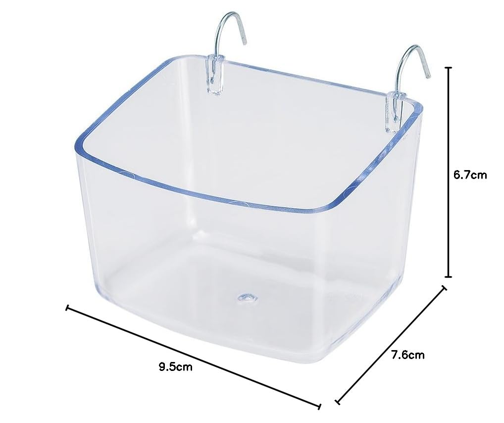ferplast-vogelfutternapf-kunststoff-f-r-sittich-und-kakadu-9-x-7-6-x-6-7-cm image 2