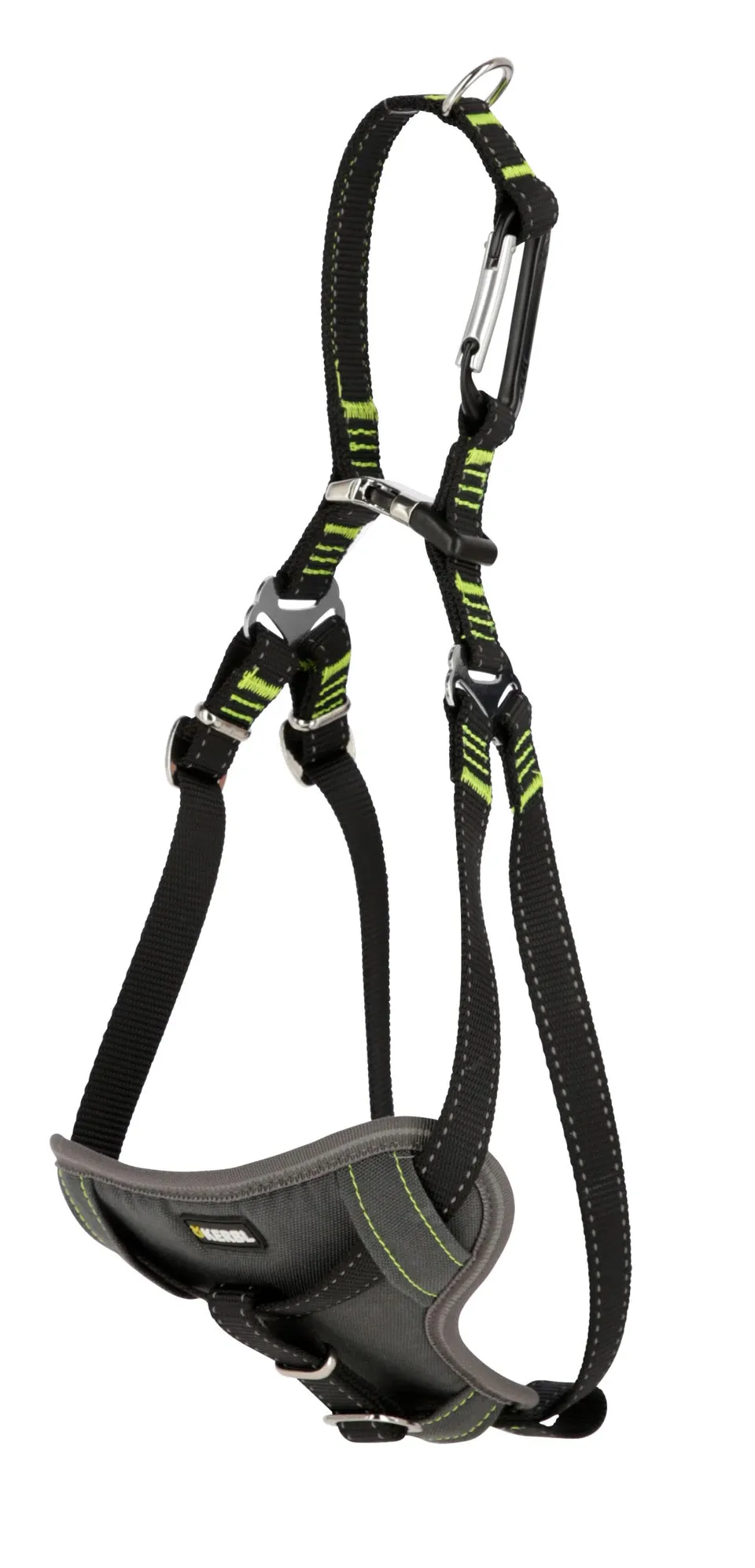 kerbl-pet-autosicherheitsgeschirr-schwarz-l-65-85-cm-25-mm image 1