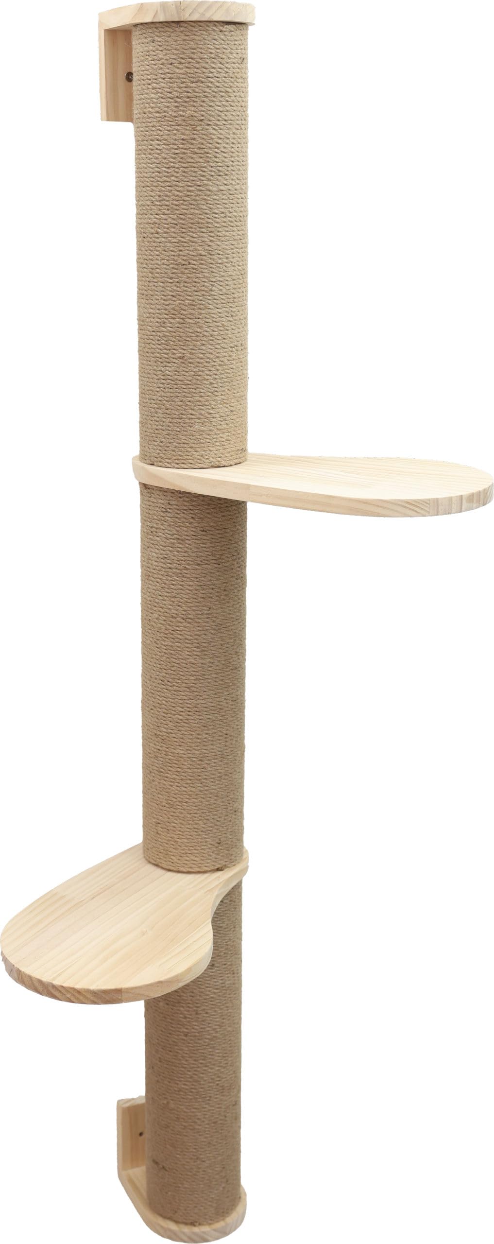 kerbl-pet-wandkratzbaum-timber-150-cm-massivholz-mit-sisalbrett-f-r-katzen-bis-4 image 7