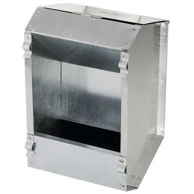 kerbl-pet-futterautomat-3-l-verzinkt-2-fresspl-tze-f-r-kaninchen image 1