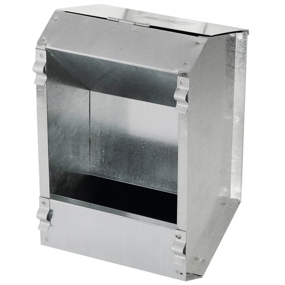 kerbl-pet-futterautomat-3-l-verzinkt-2-fresspl-tze-f-r-kaninchen image 1