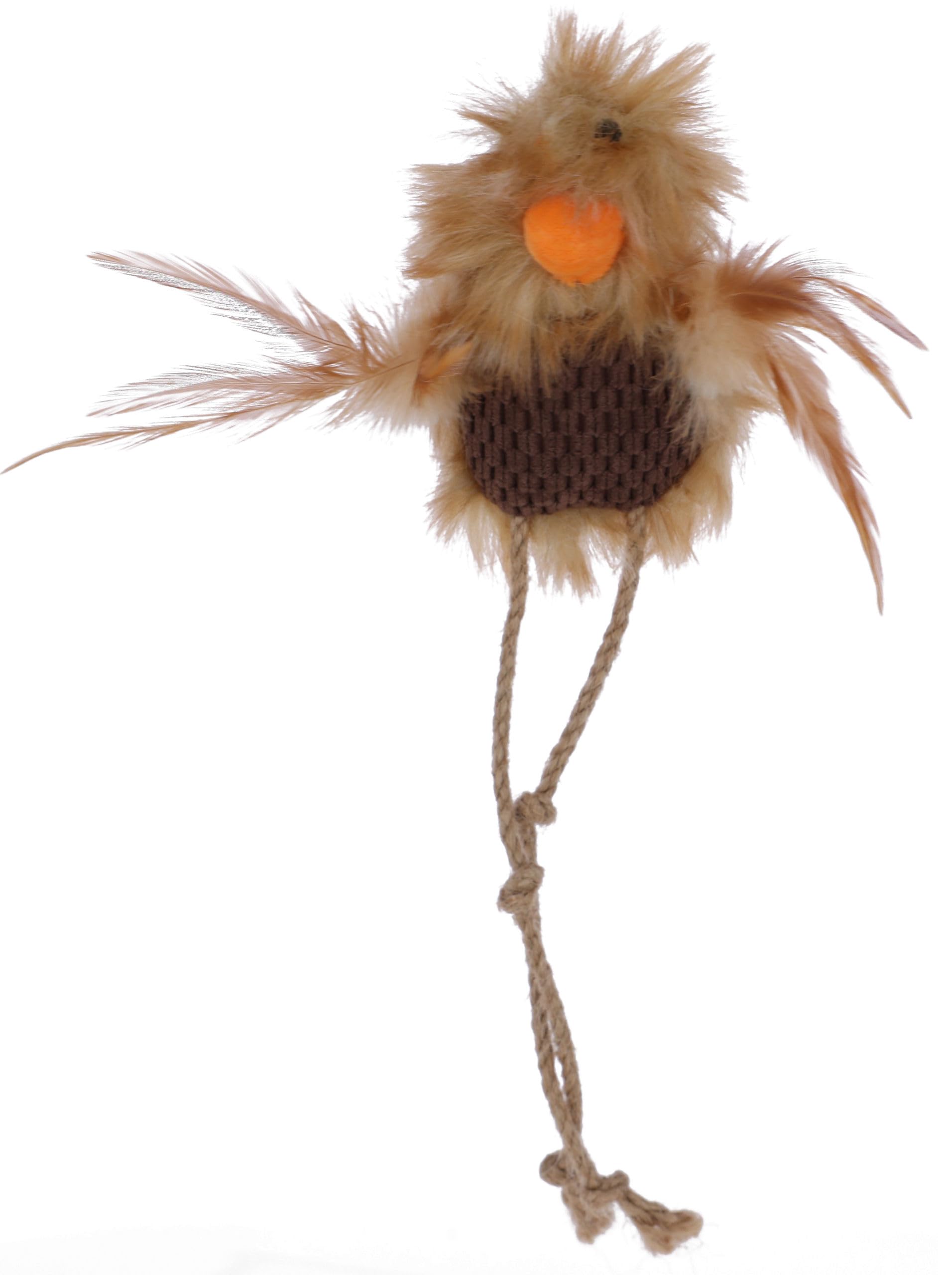 kerbl-pet-katzenspielzeug-safari-wildvogel-27-cm-mit-katzenminze image 1