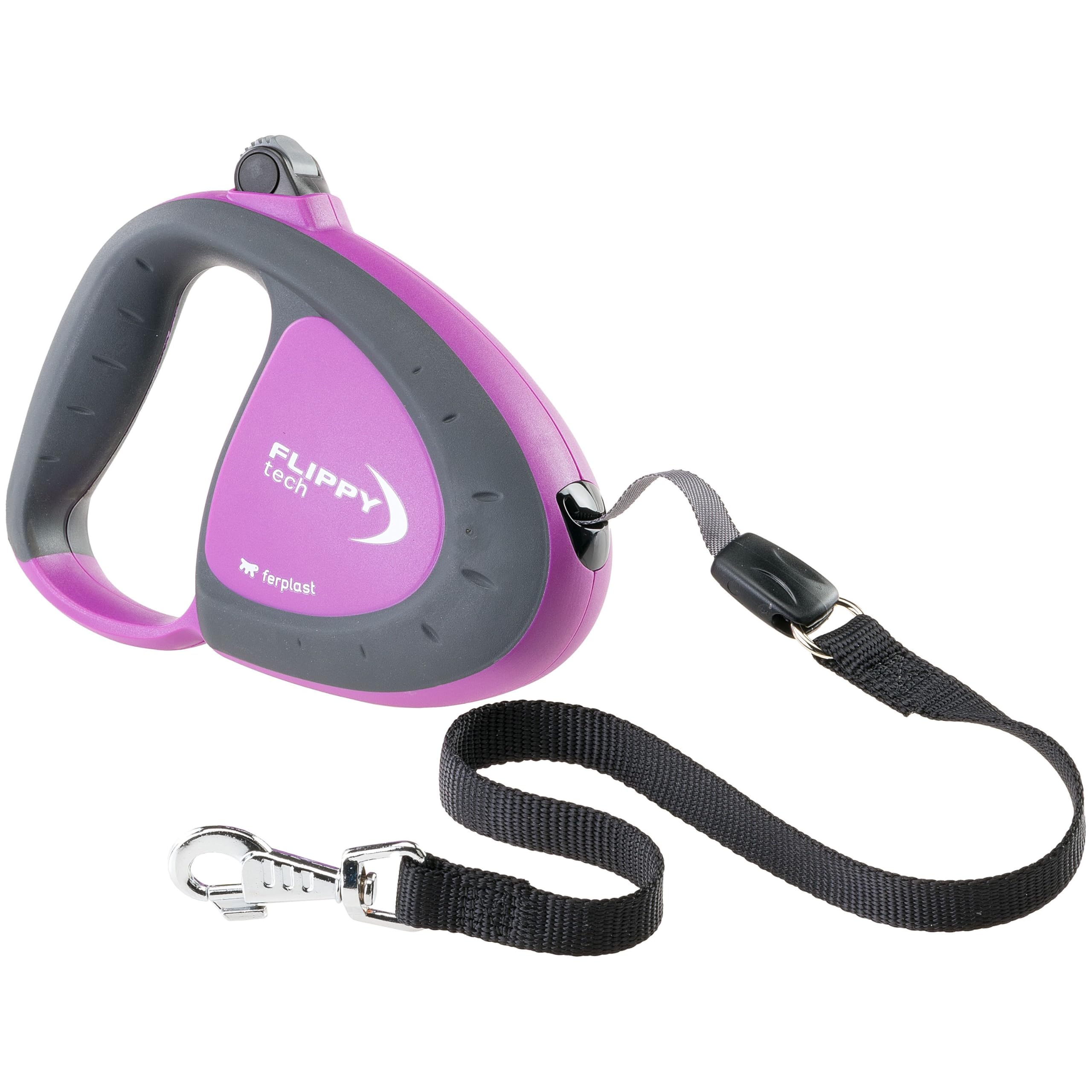 ferplast-flippy-tech-rollleine-band-5-m-schwarz-bis-50-kg image 7