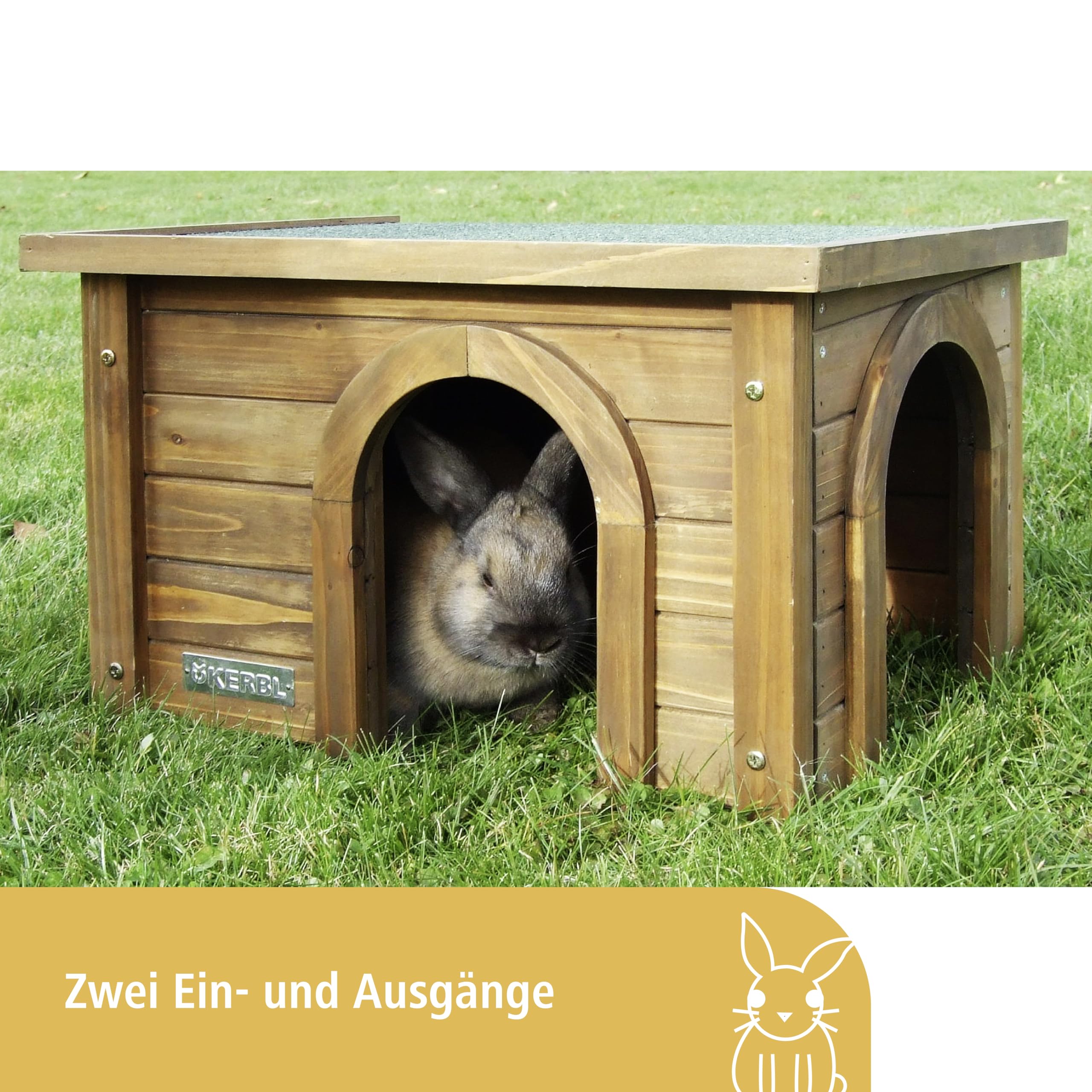 kerbl-pet-nagerhaus-45x32x27-cm-kleintierhaus-aus-spie-tanne-mit-bitumendach image 3