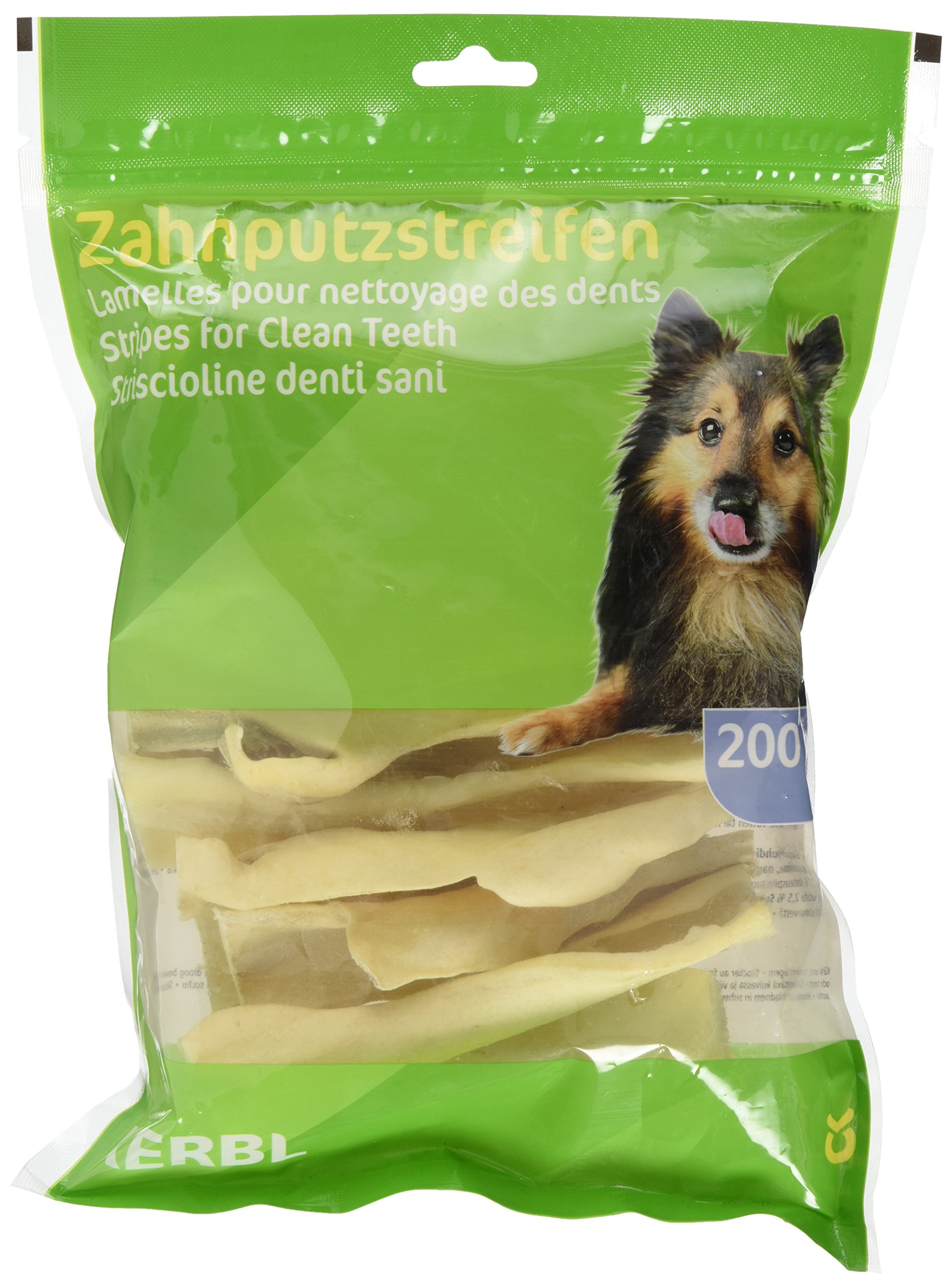 kerbl-pet-zahnputzstreifen-200-g-aus-rinderhaut image 1