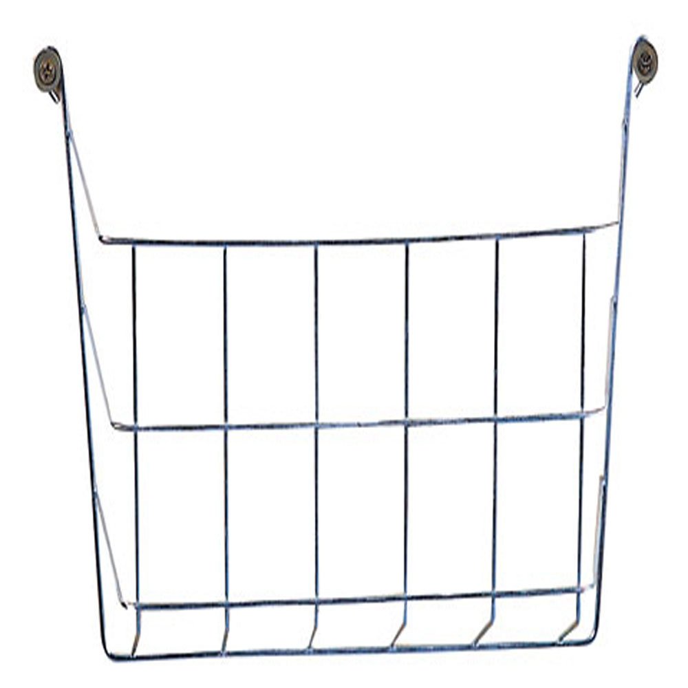 kerbl-pet-heuraufe-25-cm-aus-metall-verzinkt-zum-anschrauben image 1