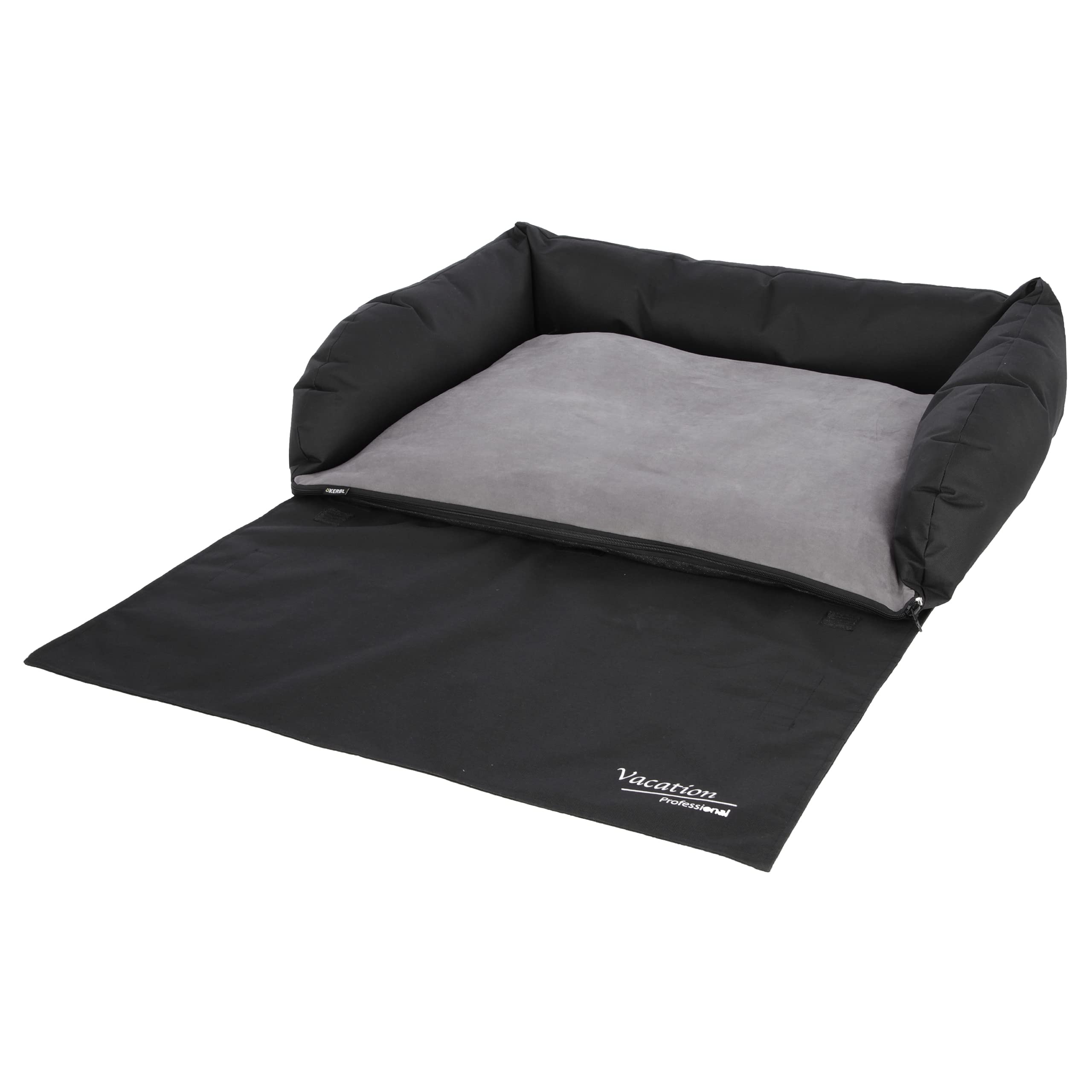 kerbl-pet-kofferraumkissen-80-x-60-cm-schwarz-grau image 1