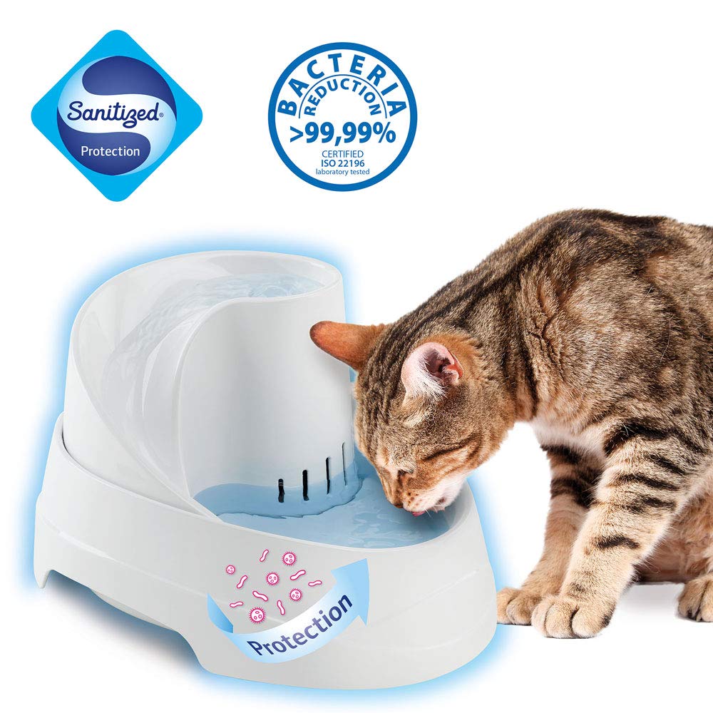 ferplast-trinkbrunnen-vega-2-l-f-r-katzen-und-kleine-hunde image 3