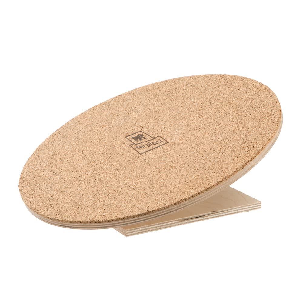 ferplast-arcade-disk-hamster-laufrad-holz-20-cm-mit-kork-lauffl-che image 7