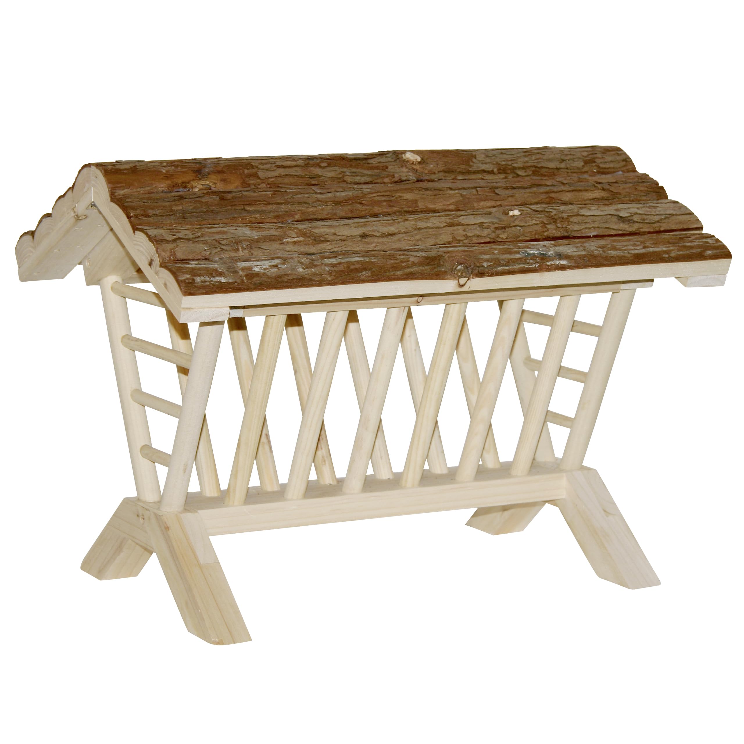 kerbl-pet-heukrippe-nature-futterkrippe-45x32x33-cm-aus-naturbelassenem-holz image 1