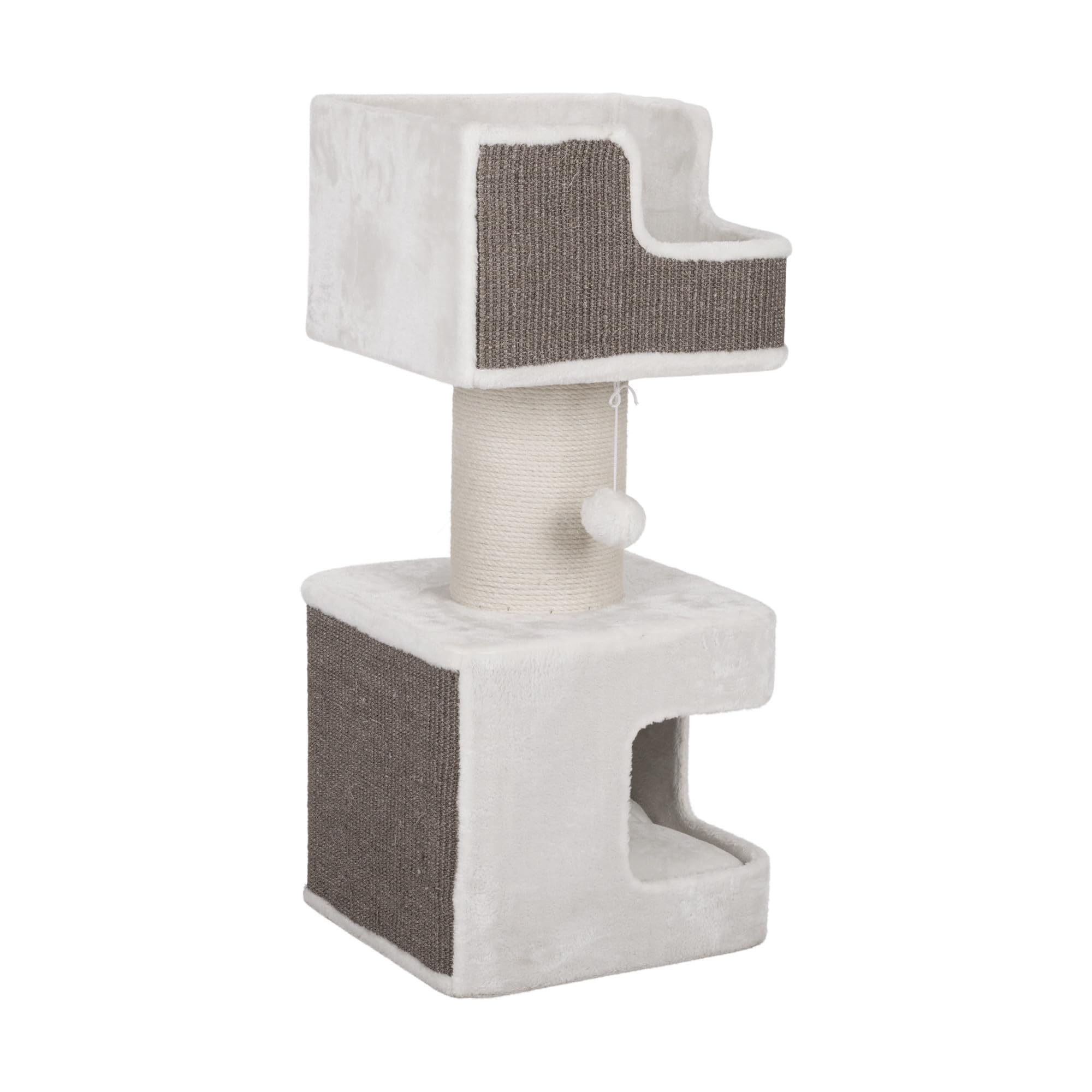 trixie-kratzbaum-xxl-ava-86-cm-wei-grau-f-r-gro-e-katzen image 4
