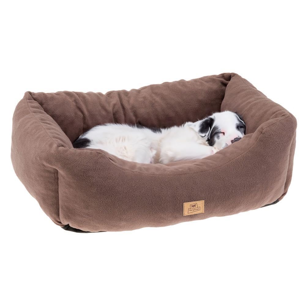 ferplast-coccolo-60-hundesofa-katzenbett-aus-microfleece-66-x-50-x-h-20-cm-taupe image 1