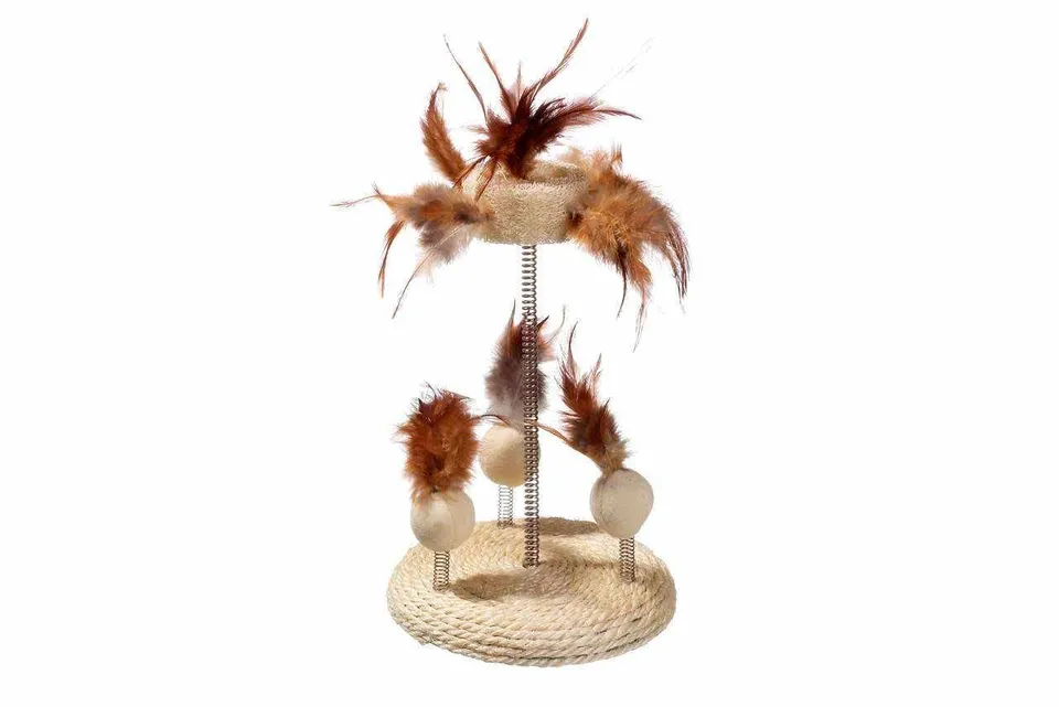 karlie-nava-sisal-und-luffa-katzenspielzeug-h-25-cm-15-cm-beige-mit-catnip image 1