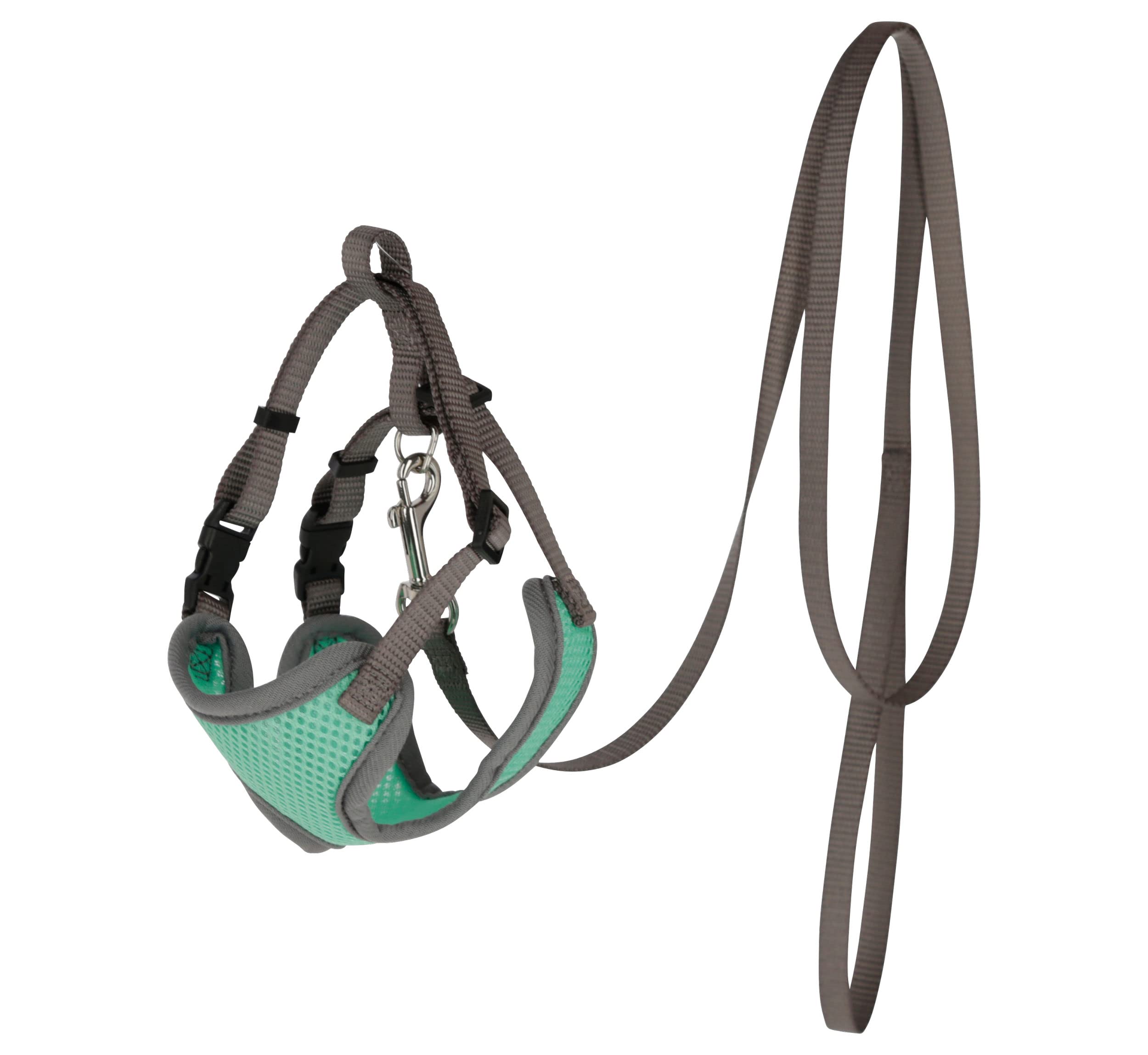 kerbl-pet-katzengeschirr-mit-leine-120-cm-x-10-mm-t-rkis image 1