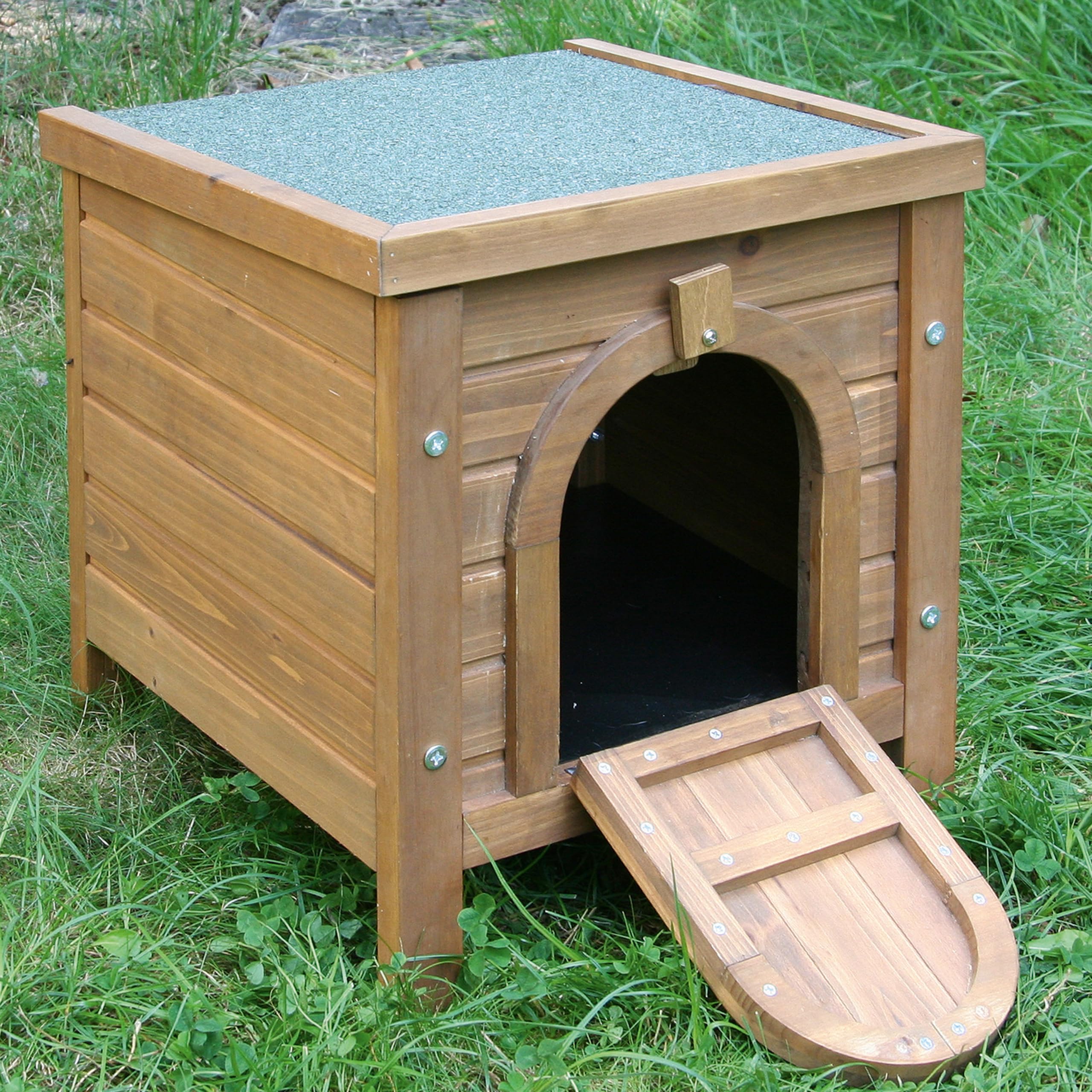 kerbl-pet-outdoor-kleintierhaus-36x36x40-cm-mit-bitumendach image 3