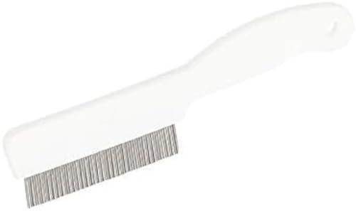 kerbl-pet-staub-und-flohkamm-13-cm-f-r-katzen-mit-kunststoffgriff image 3