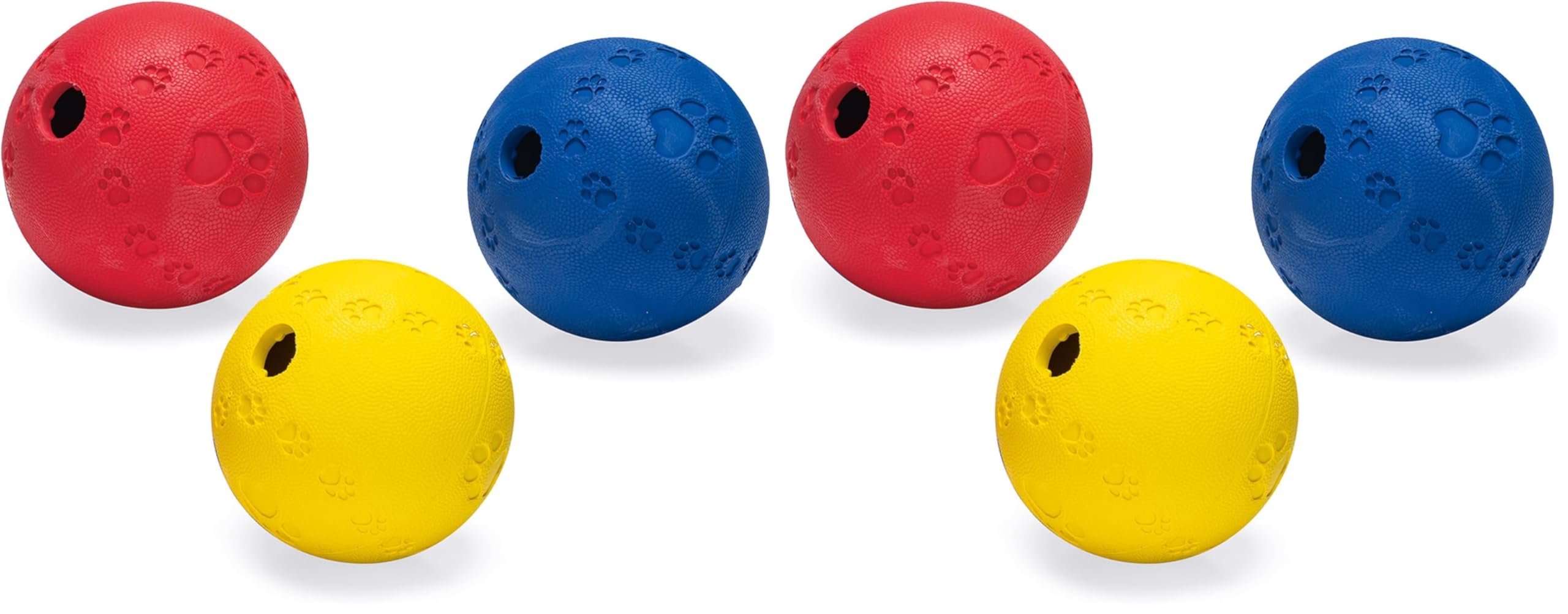 karlie-ruffus-vollgummi-futterball-8-cm-mit-vanille-aroma-farblich-sortiert image 8