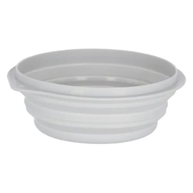 kerbl-pet-reisenapf-silikon-faltbar-2000-ml-grau image 1