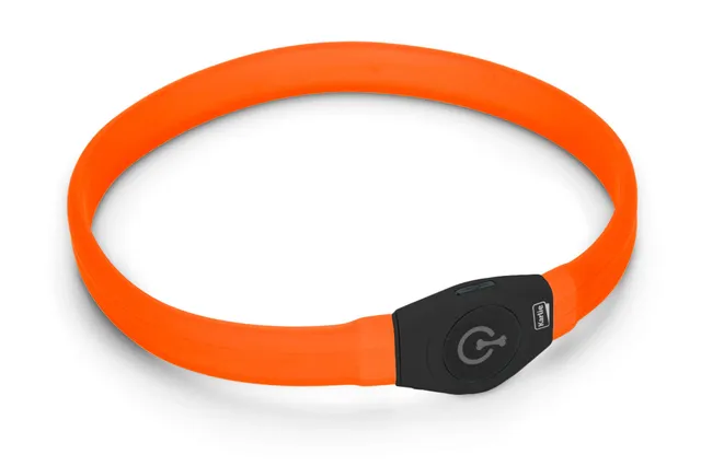 karlie-visio-light-led-halsband-langhaar-hunde-65-cm-orange image 1