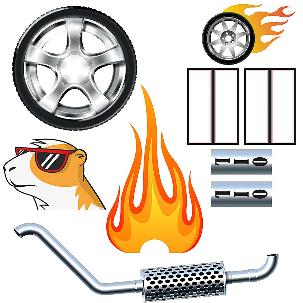 ferplast-dragster-hamsterk-fig-kleintierk-fig-wei-50-x-35-x-h-25-cm-mit-zubeh-r image 2