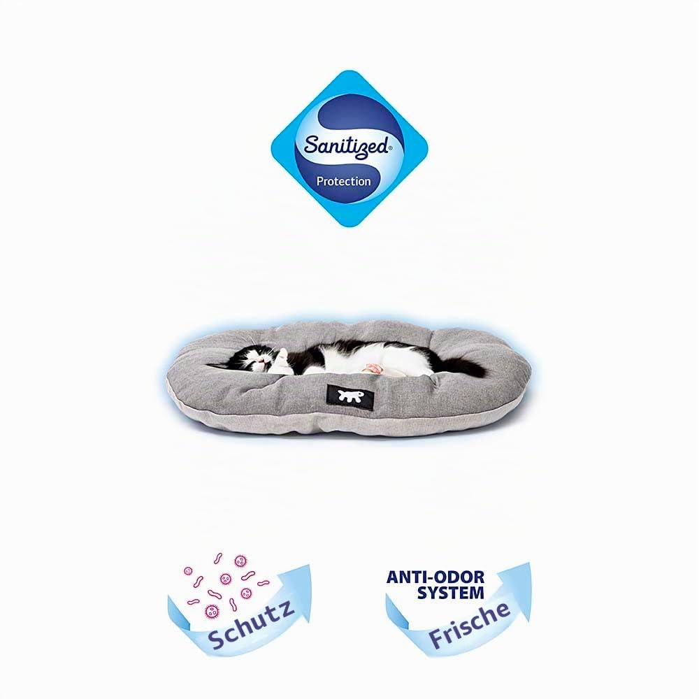 ferplast-relax-45-hundekissen-hundesofa-43-x-30-cm-grau-baumwolle-mit-sanitized- image 3