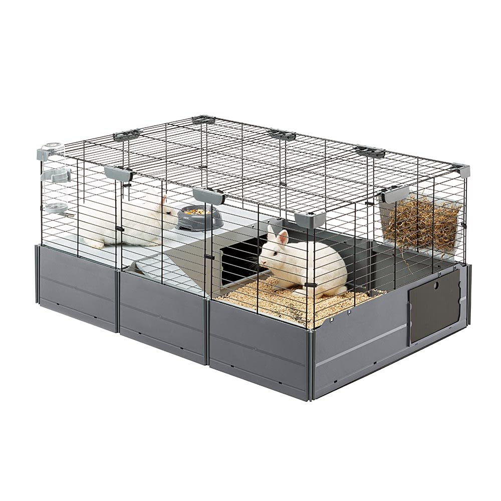 ferplast-multipla-modularer-k-fig-f-r-kaninchen-und-meerschweinchen-107-5-x-72-x image 1