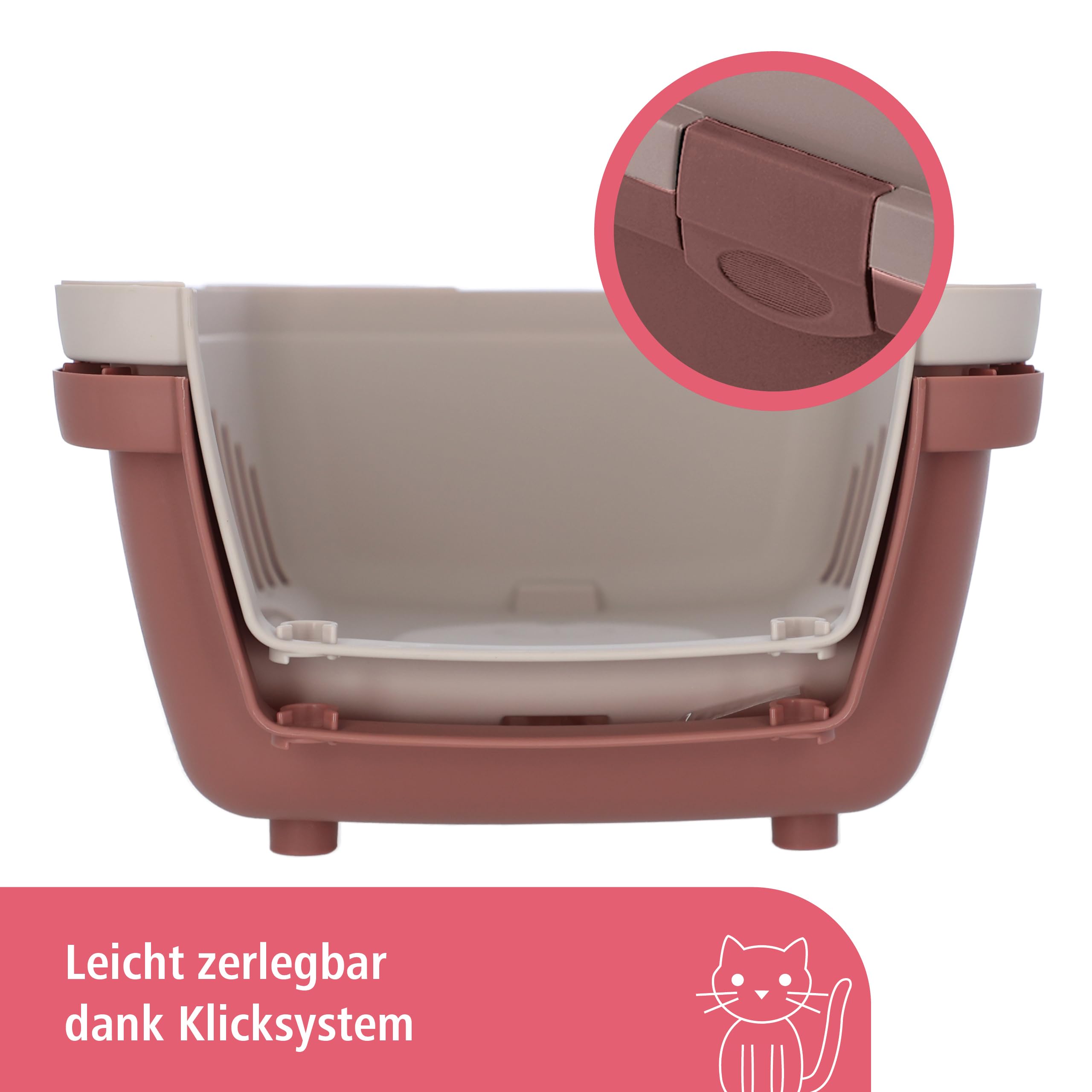 kerbl-stefanplast-gulliver-1-transportbox-48-x-32-x-31-cm-pink-braun image 4