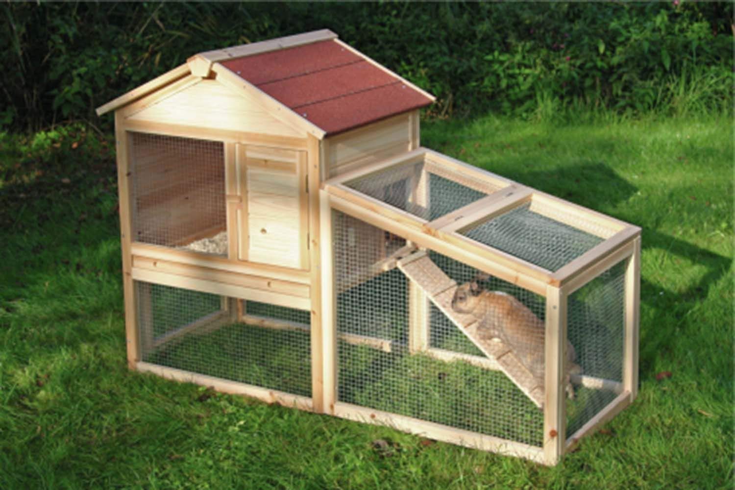 kerbl-pet-nagerhaus-freetime-140x65x100-cm-holz-mit-auslauf-und-wanne image 3