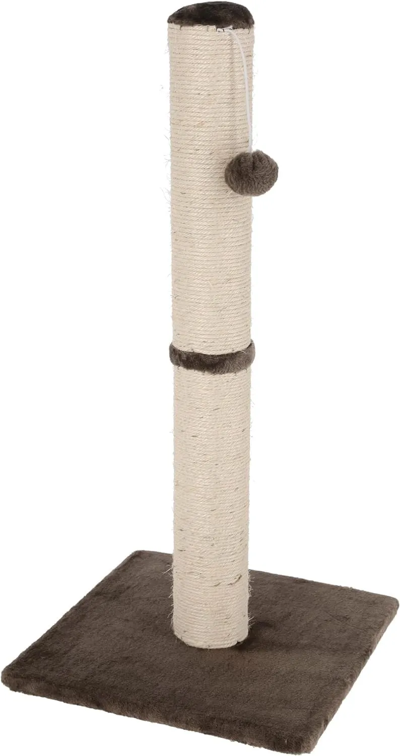 kerbl-pet-kratzs-ule-opal-maxi-kratzbaum-38-x-38-x-78-cm-in-grau image 1