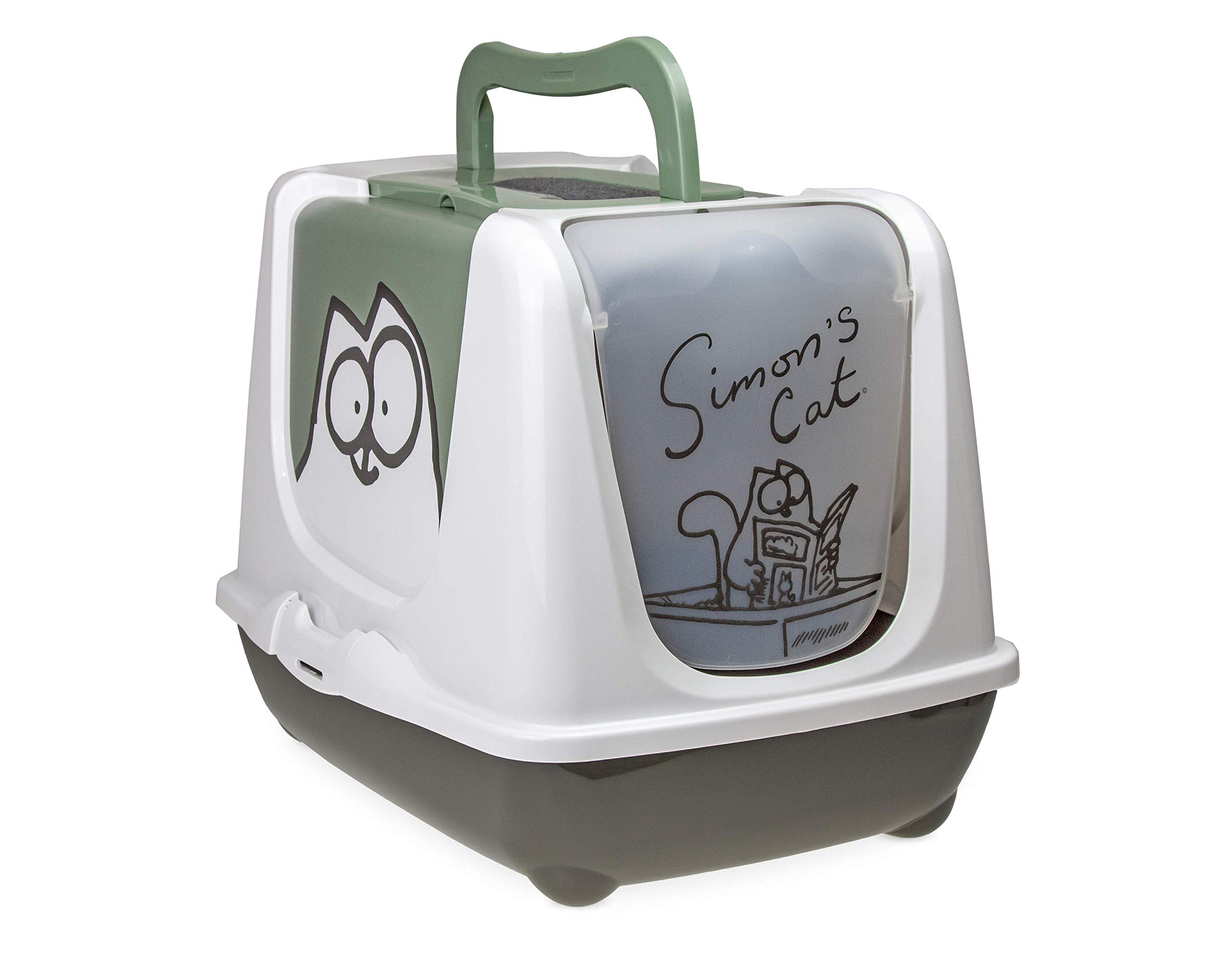 karlie-simon-s-cat-geschlossene-katzentoilette-50-x-37-x-39-cm-mit-filter image 1