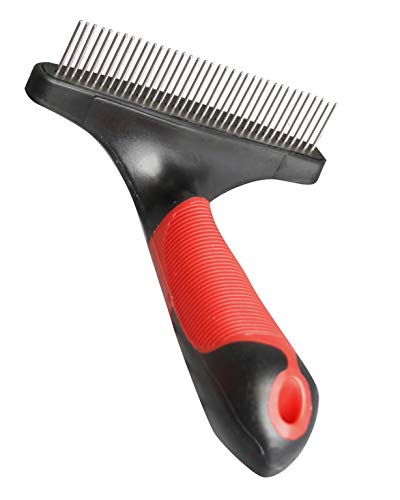 karlie-striegel-mit-rotierenden-zinken-grob-rot-schwarz-16-x-11-x-5-cm image 8