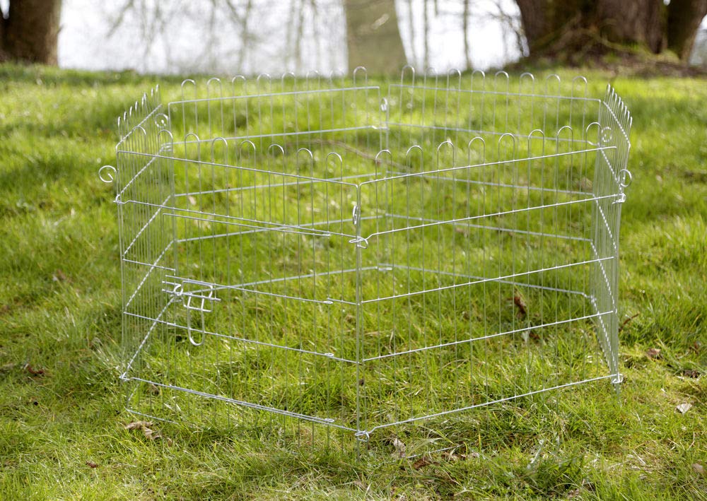 kerbl-pet-freigehege-6-gitter-56-5-x-56-5-cm-verzinkt-erweiterbar image 8