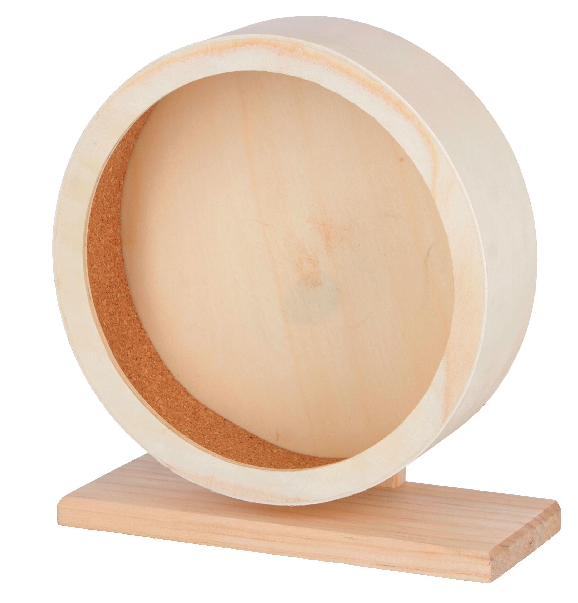 kerbl-pet-hamsterlaufrad-holz-29-cm-mit-korklauffl-che-geschlossen image 7