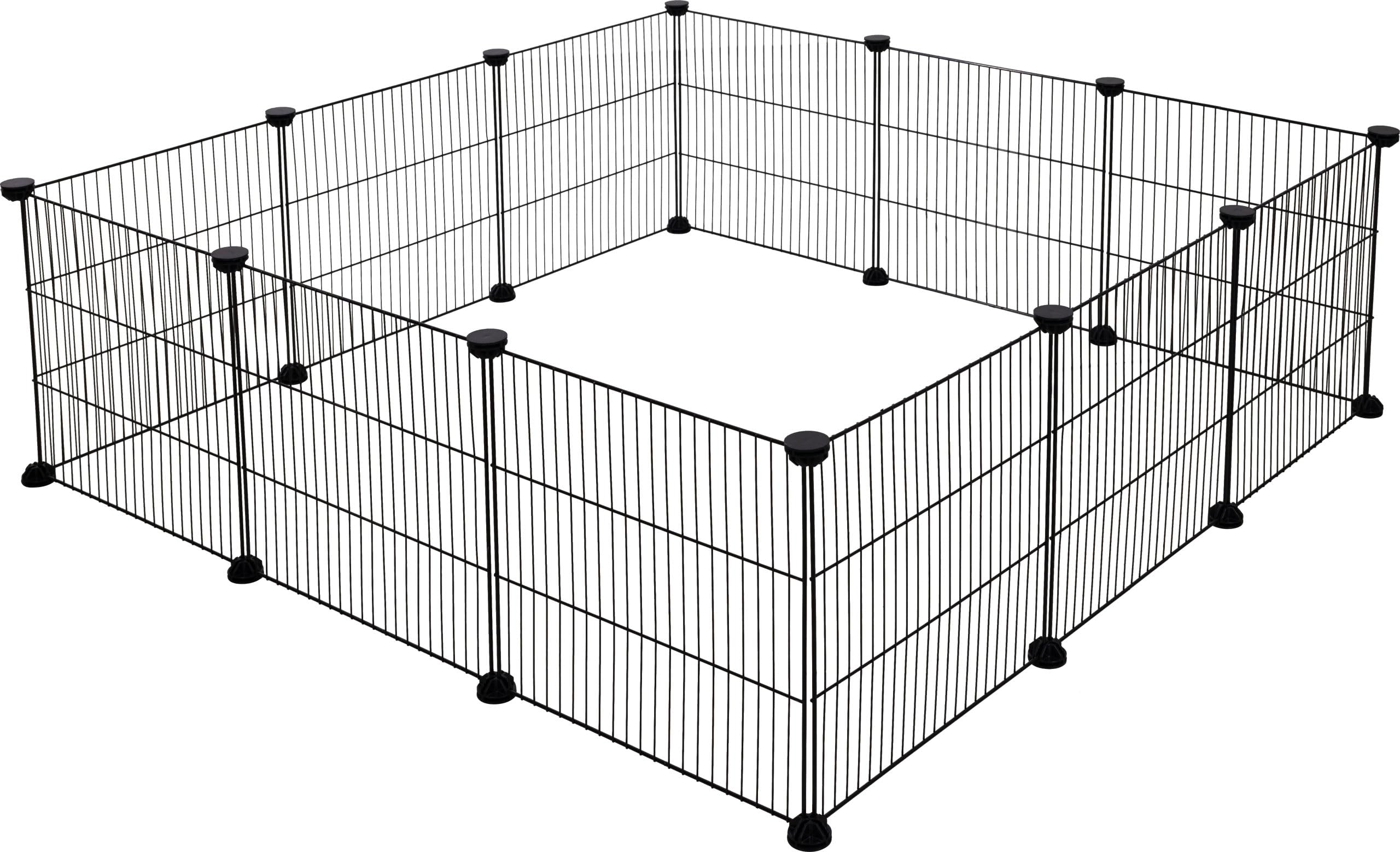 kerbl-pet-freilaufgehege-hopsi-12x-gitterelemente-je-35x35-cm image 1