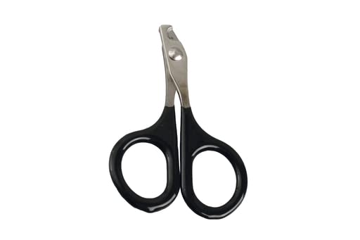 karlie-nagelschere-klein-katzenpflege-kunststoff-edelstahl-schwarz-8x5-5-cm image 1