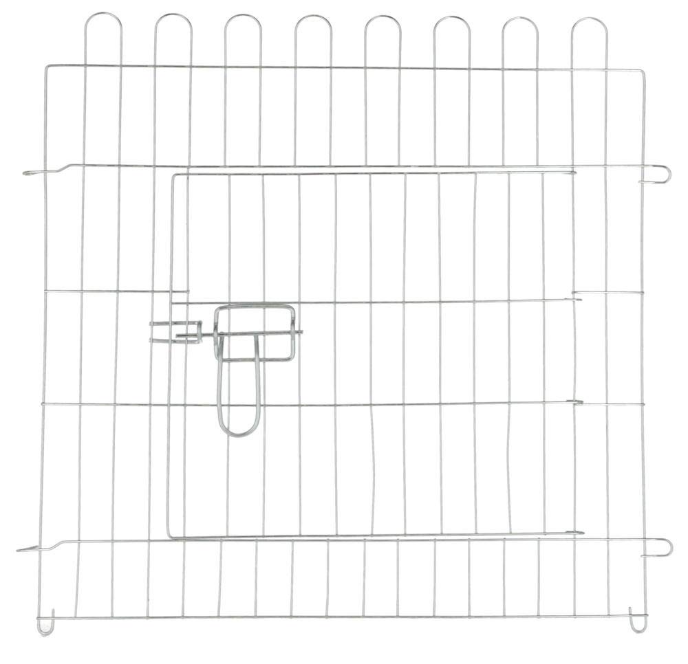 kerbl-pet-freigehege-6-gitter-56-5-x-56-5-cm-verzinkt-erweiterbar image 4