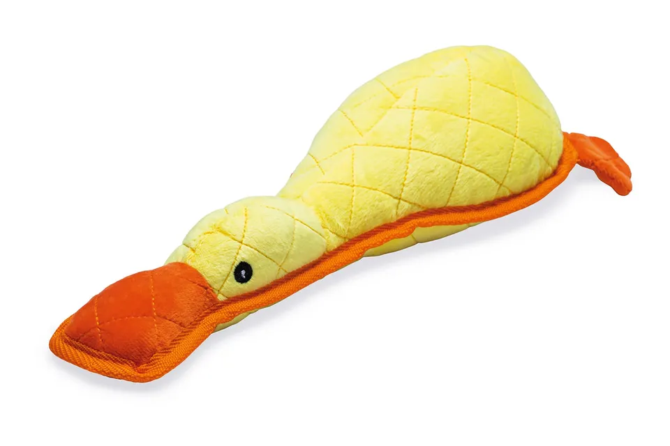 karlie-ente-amba-hundespielzeug-pl-sch-gelb-45x19x9-cm image 1