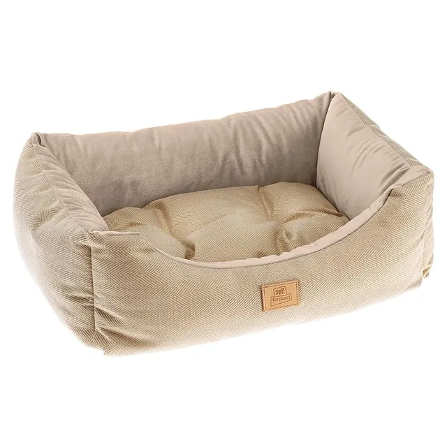 ferplast-chester-60-hunde-und-katzen-sofa-beige-66-x-50-x-h-20-cm image 1