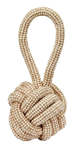 kerbl-pet-ball-am-seil-xl-hundespielzeug-jute-baumwolle-12-x-31-cm image 2